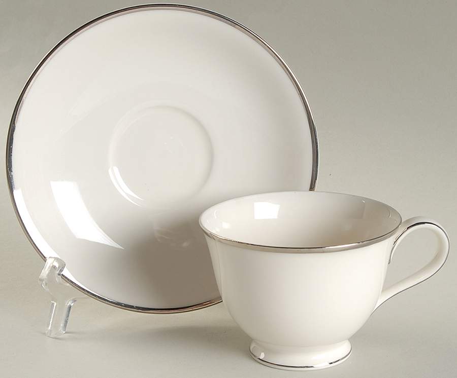 Ivonne Footed Cup & Saucer Set by Noritake-1