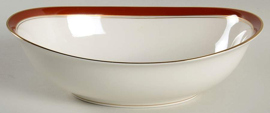 Ivory & Sienna 9" Oval Vegetable Bowl by Noritake-1