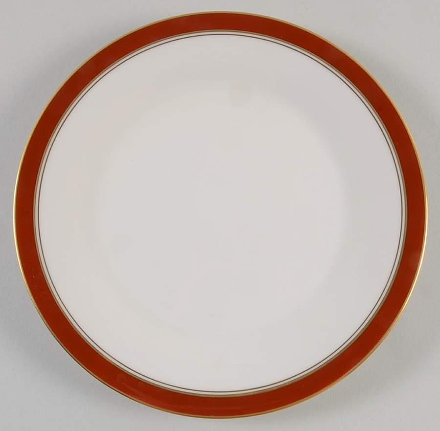 Ivory & Sienna Salad Plate by Noritake-1