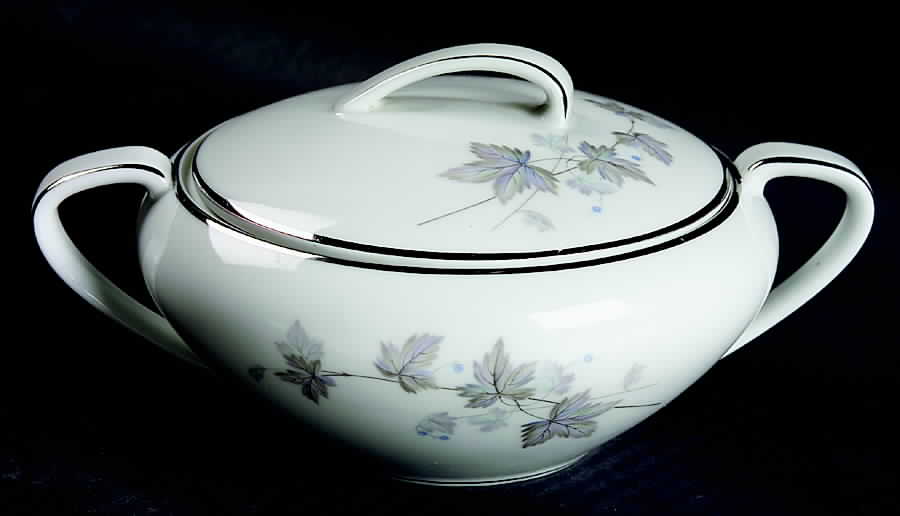 Ivyne Sugar Bowl & Lid by Noritake-1