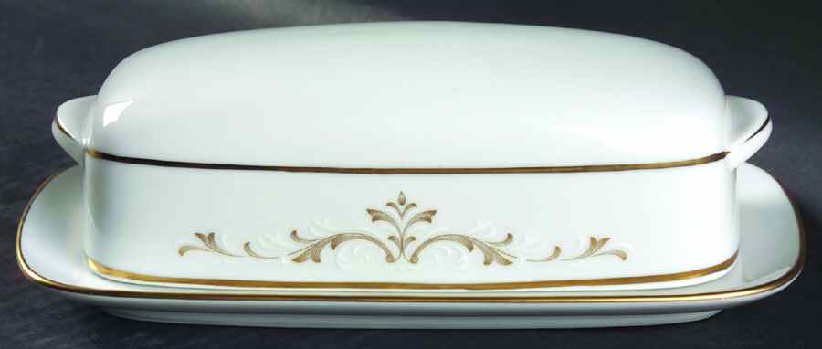 Jacqueline 1/4 Lb Covered Butter by Noritake-1