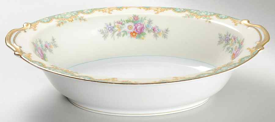 Jacquin 10" Oval Vegetable Bowl by Noritake-1