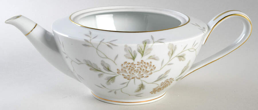Janice Teapot No Lid by Noritake-1