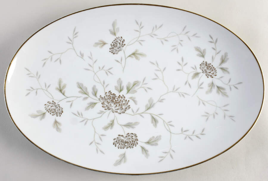 Janice 16" Oval Serving Platter by Noritake-1
