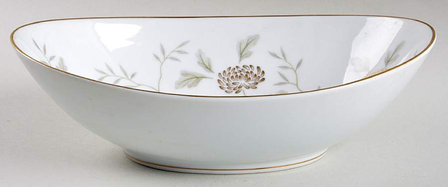 Janice 10" Oval Vegetable Bowl by Noritake-1