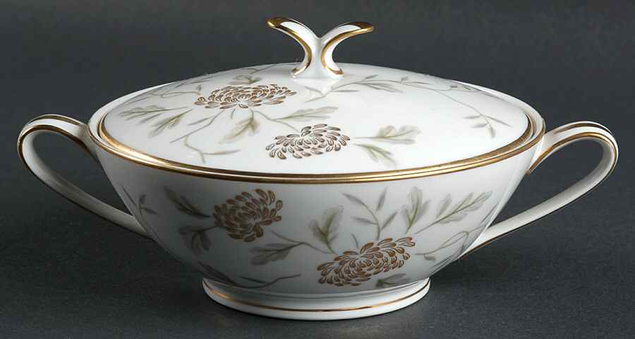 Janice Sugar Bowl & Lid by Noritake-1