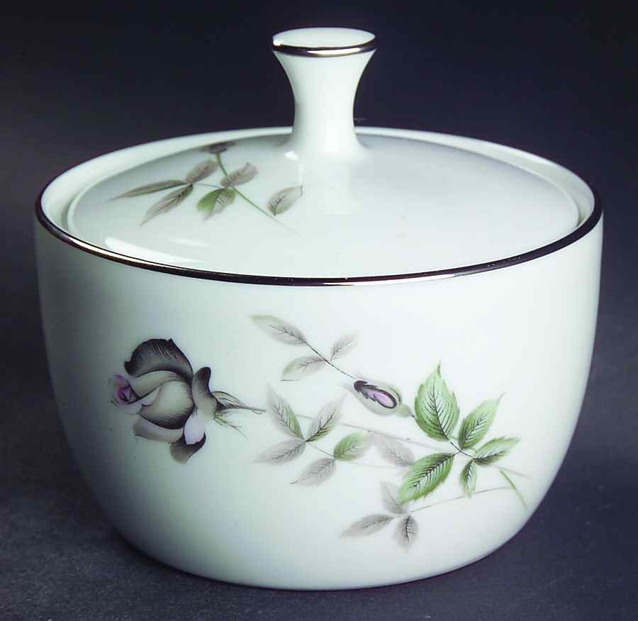 Janette Sugar Bowl & Lid by Noritake-1