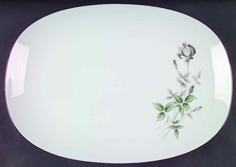 Janette 15" Oval Serving Platter by Noritake-1