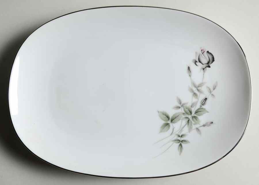 Janette 11" Oval Serving Platter by Noritake-1