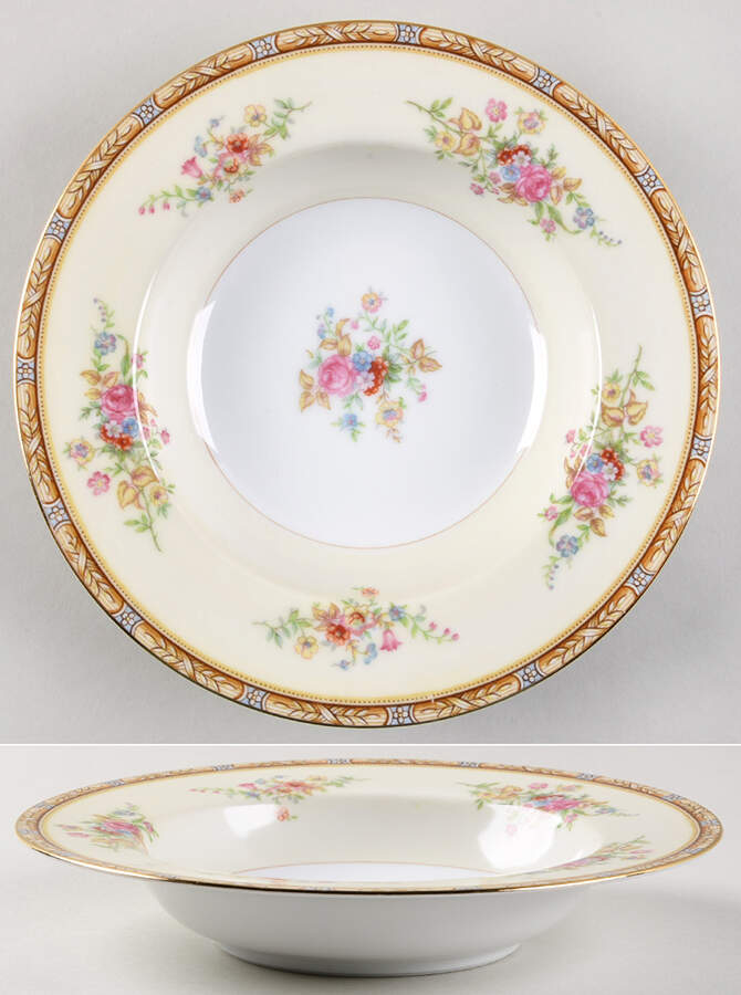Janet Rim Soup Bowl by Noritake-1