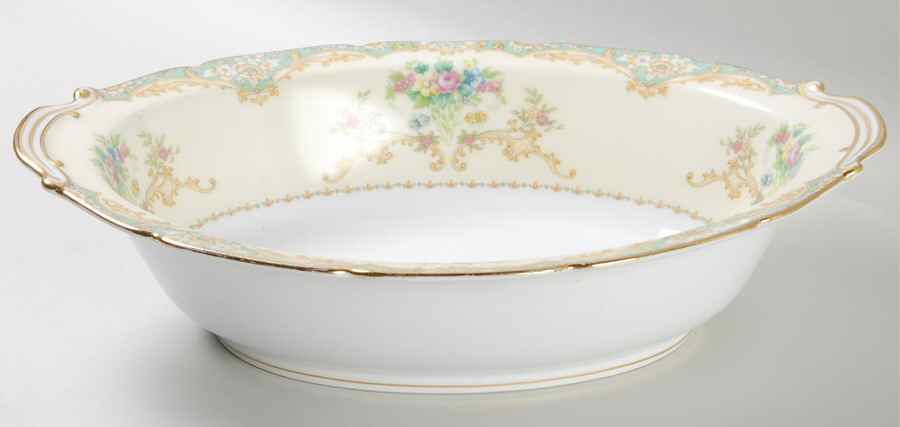 Janice 10" Oval Vegetable Bowl by Noritake-1