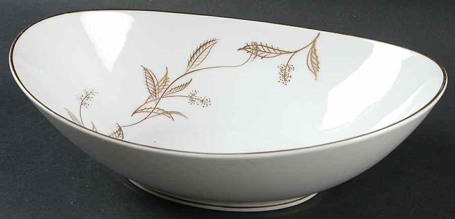 Jania 10" Oval Vegetable Bowl by Noritake-1