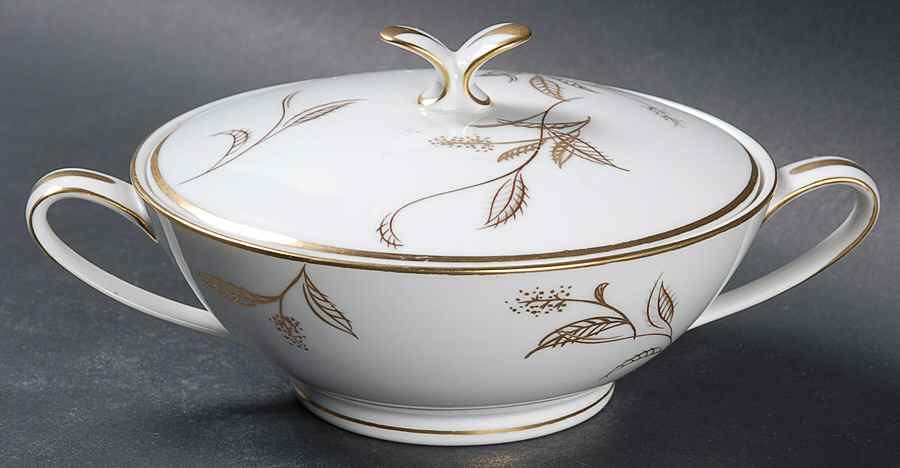 Jania Sugar Bowl & Lid by Noritake-1