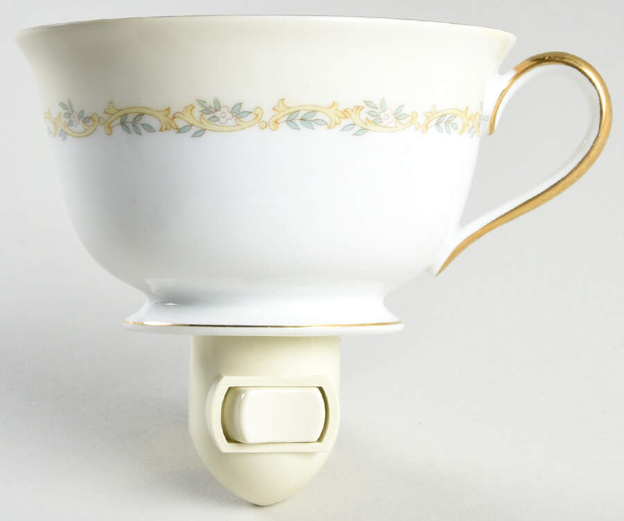 Jasmine 1 5/8" + cup (H) Night Light/Cup HC by Noritake-1