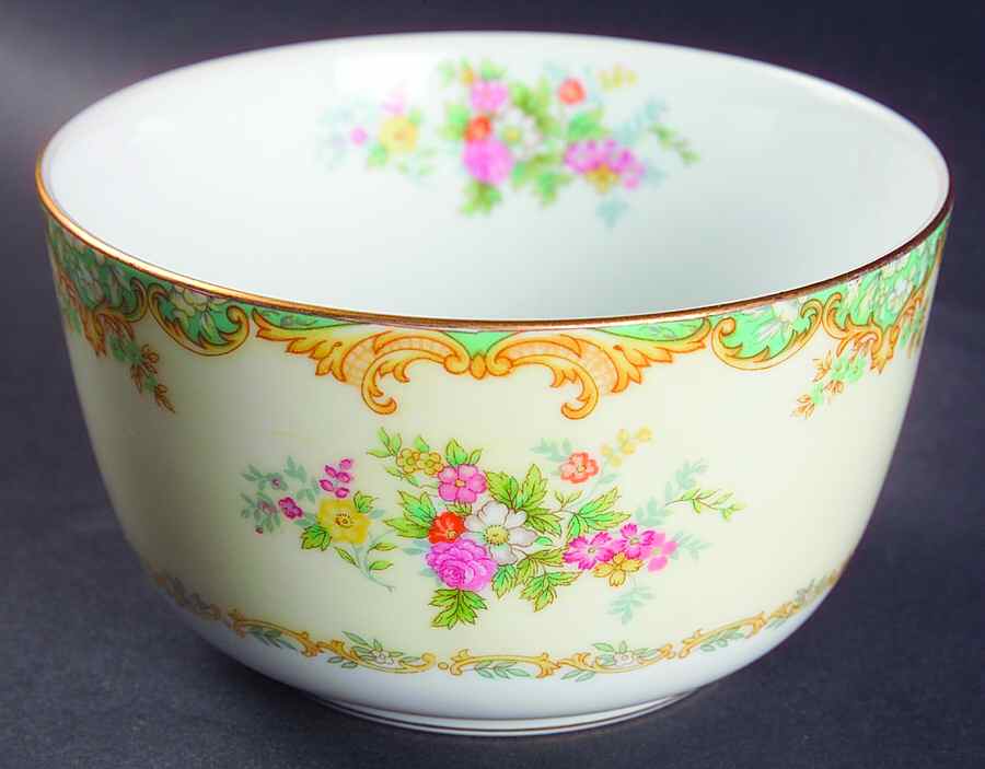 Jasmine Cranberry Bowl by Noritake-1