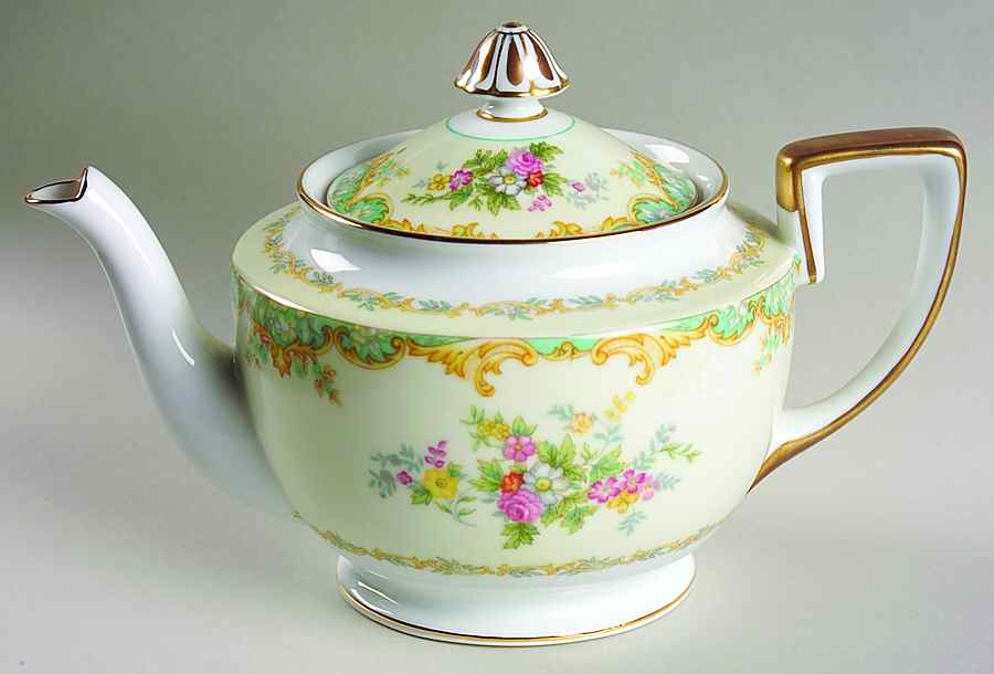 Jasmine Teapot & Lid by Noritake-1