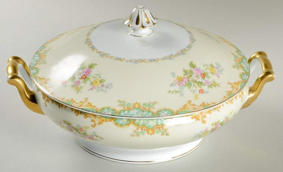 Jasmine Round Covered Vegetable by Noritake-1