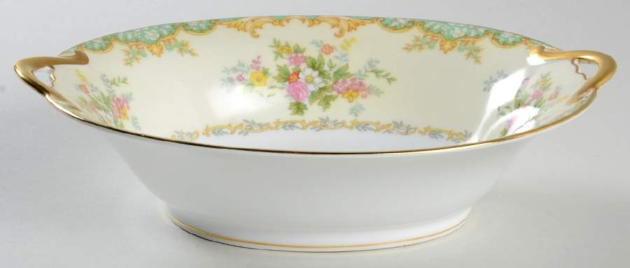 Jasmine 9" Oval Vegetable Bowl by Noritake-1