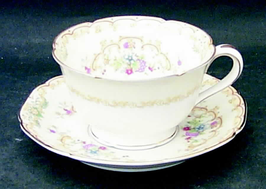 Jason Footed Cup & Saucer Set by Noritake-1
