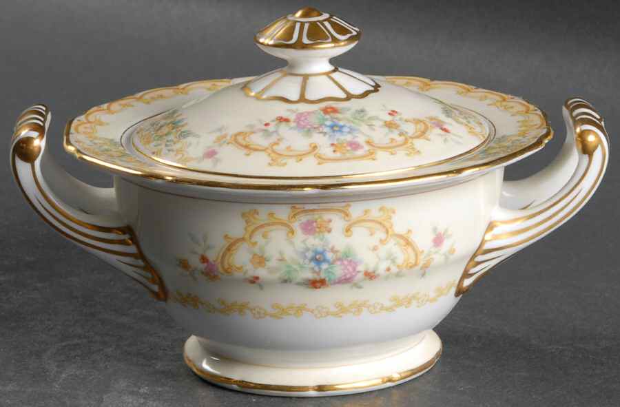 Jason Sugar Bowl & Lid by Noritake-1