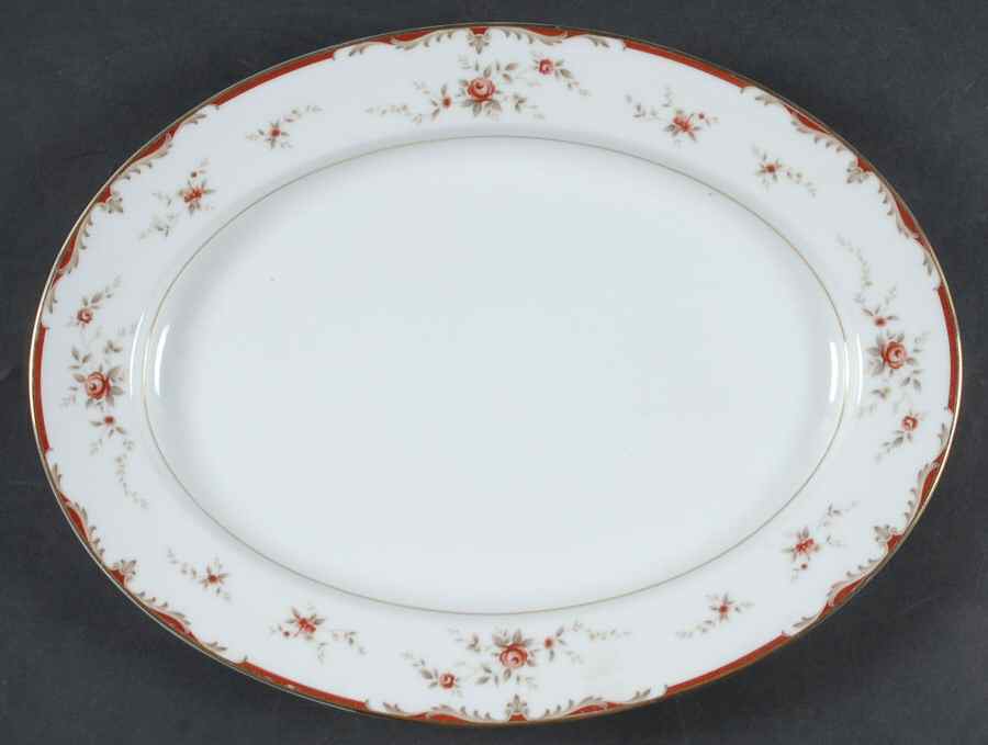 Jean 13" Oval Serving Platter by Noritake-1