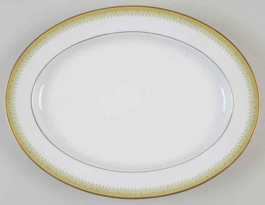 Jennifer 13" Oval Serving Platter by Noritake-1
