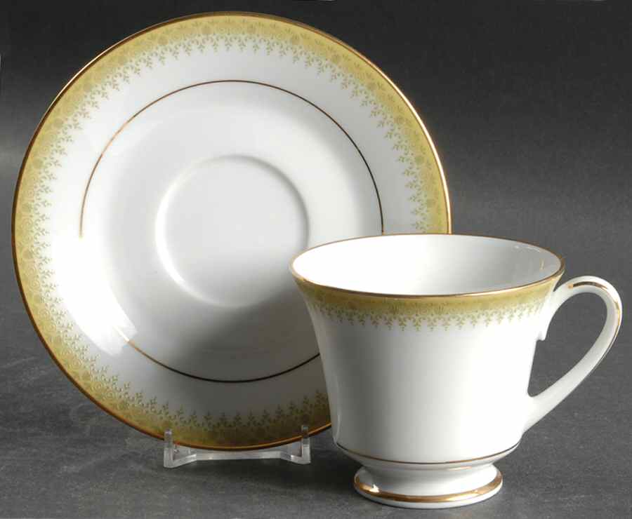 Jennifer Footed Cup & Saucer Set by Noritake-1