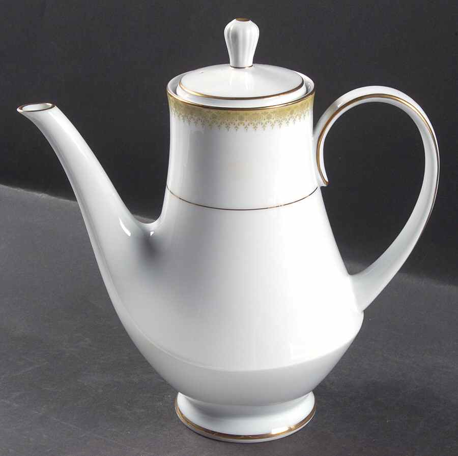 Jennifer Coffee Pot & Lid by Noritake-1