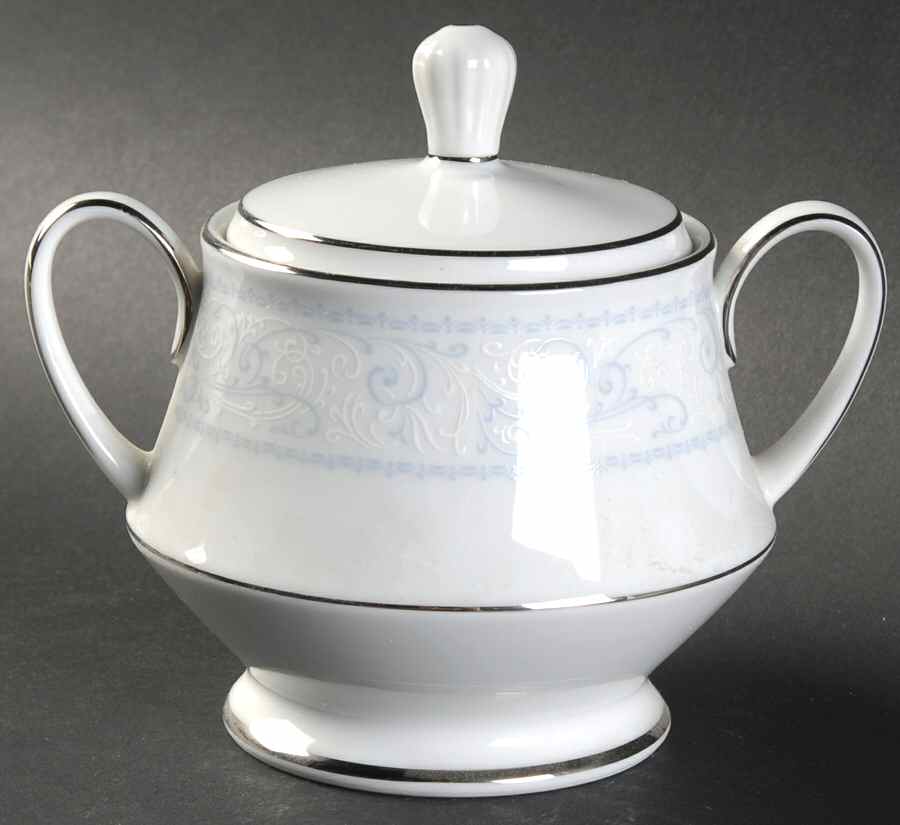 Jenica Sugar Bowl & Lid by Noritake-1
