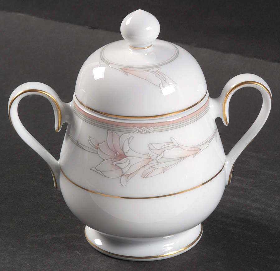 Jenna Sugar Bowl & Lid by Noritake-1