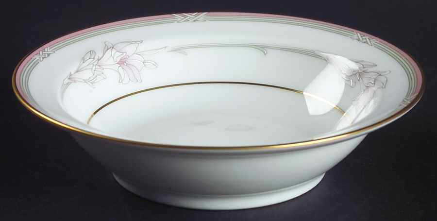 Jenna Rim Fruit/Dessert (Sauce) Bowl by Noritake-1