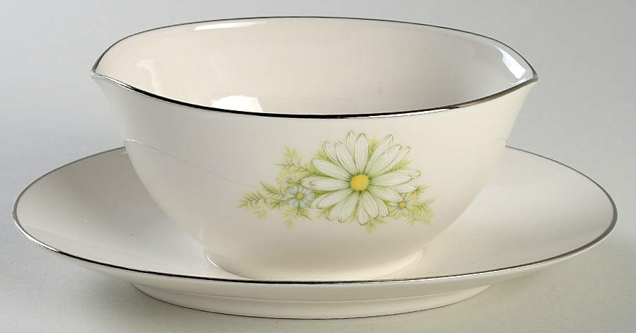 Jill Gravy Boat with Attached Underplate by Noritake-1