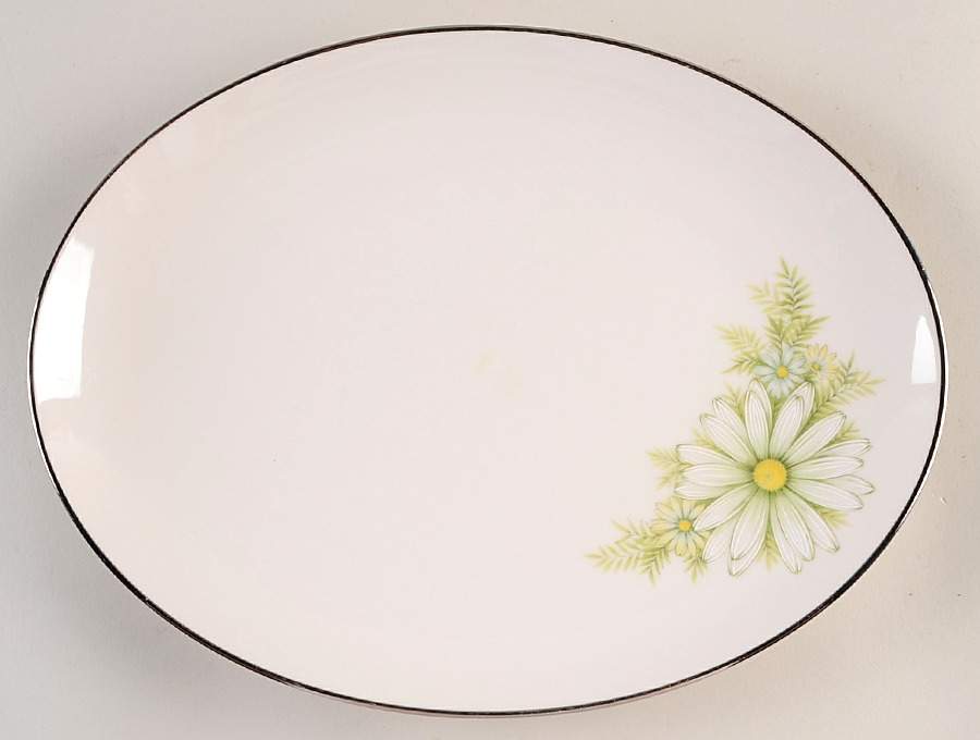 Jill 12" Oval Serving Platter by Noritake-1