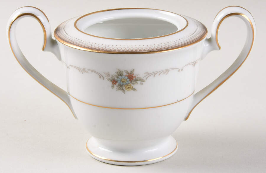 Joanne Mini Sugar Bowl No Lid by Noritake-1
