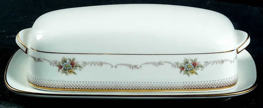 Joanne 1/4 Lb Covered Butter by Noritake-1