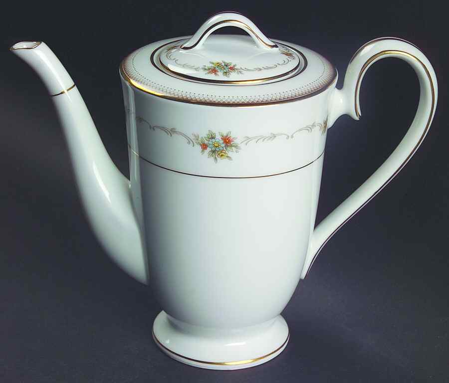 Joanne Small Coffee Pot & Lid by Noritake-1