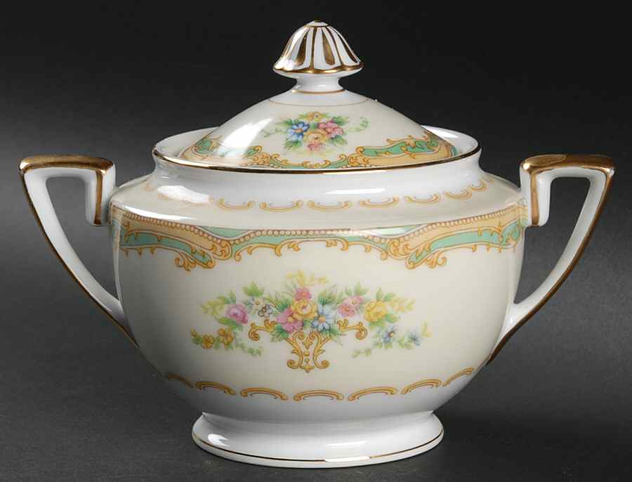Joan Sugar Bowl & Lid by Noritake-1