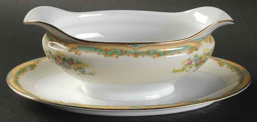 Joan Gravy Boat with Attached Underplate by Noritake-1