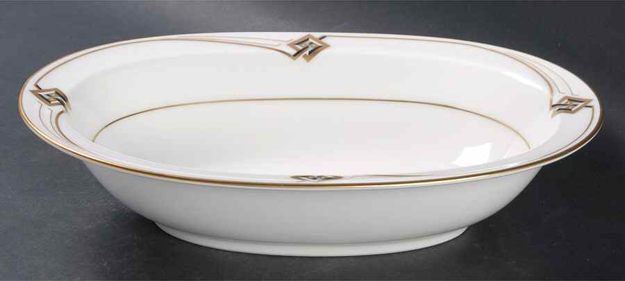 Joely 10" Oval Vegetable Bowl by Noritake-1