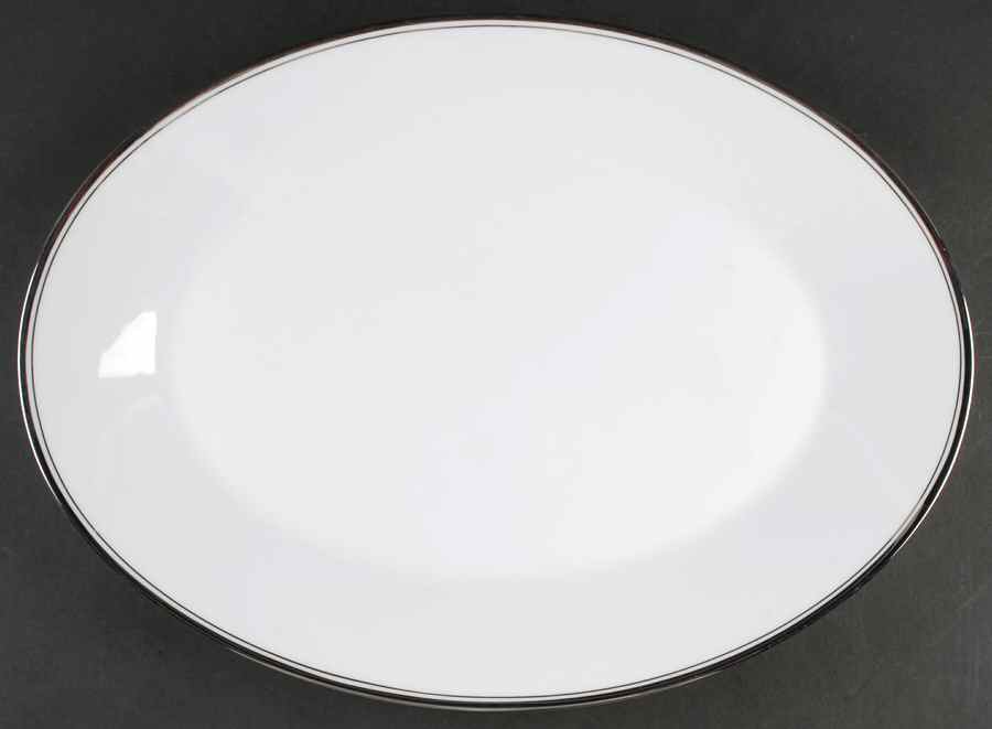 Josette 16" Oval Serving Platter by Noritake-1