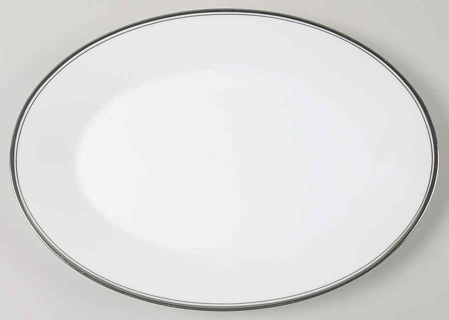Josette 14" Oval Serving Platter by Noritake-1