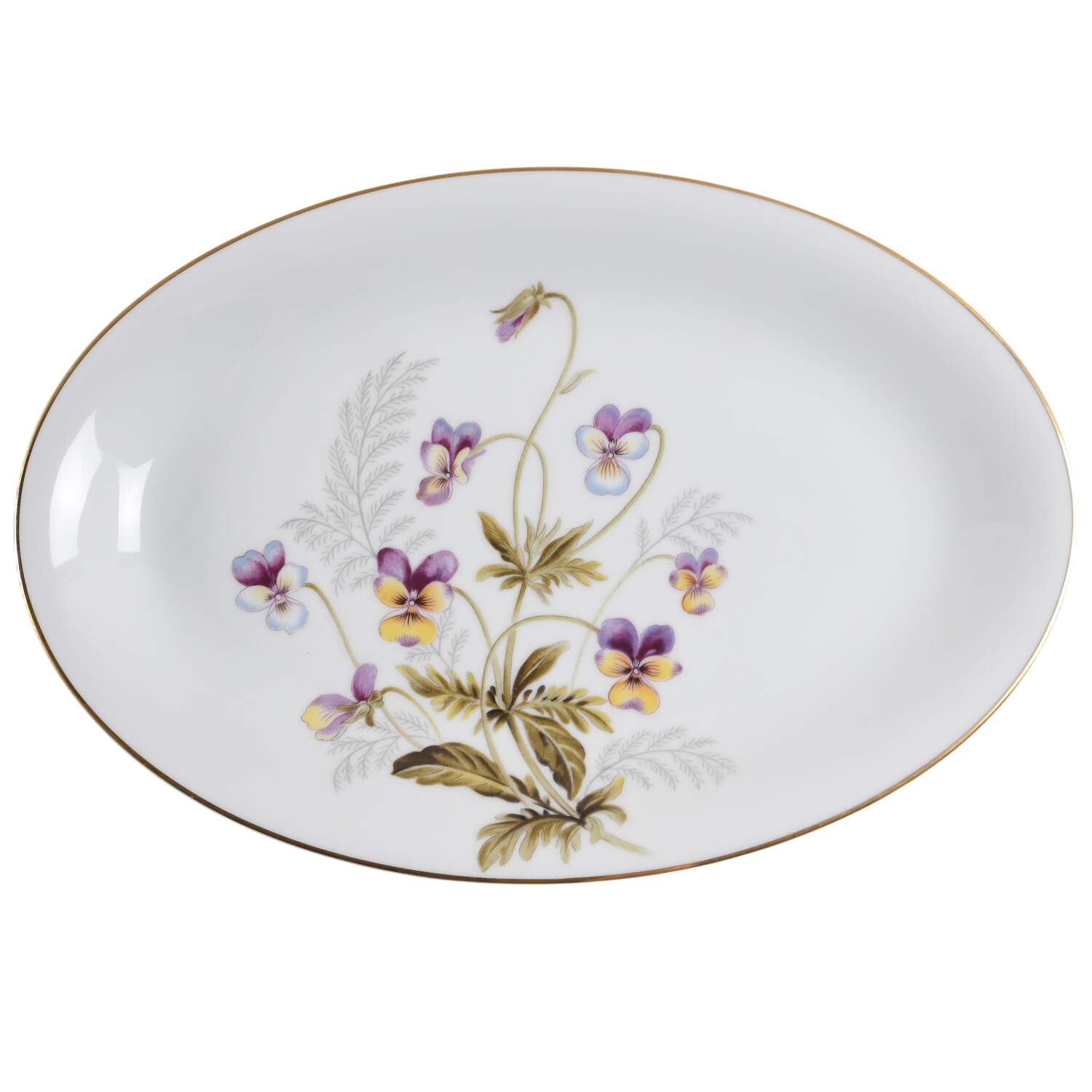 Joyce 14" Oval Serving Platter by Noritake-1