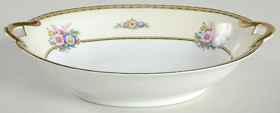 Juanita 9" Oval Vegetable Bowl by Noritake-1