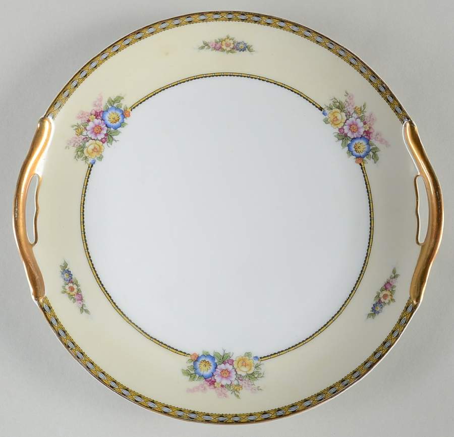 Juanita Handled Cake Plate by Noritake-1
