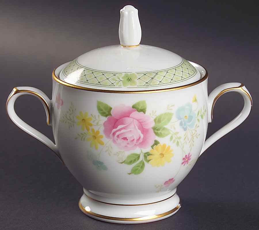 Jubilation Sugar Bowl & Lid by Noritake-1