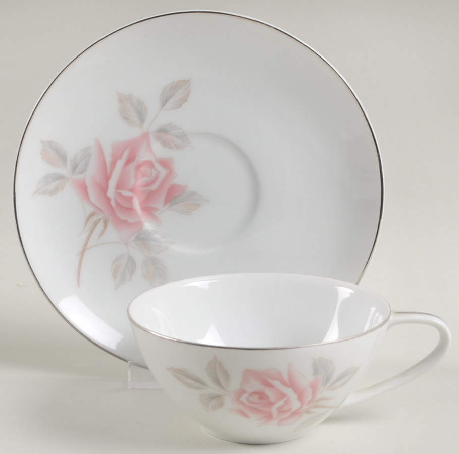 Judy Flat Cup & Saucer Set by Noritake-1