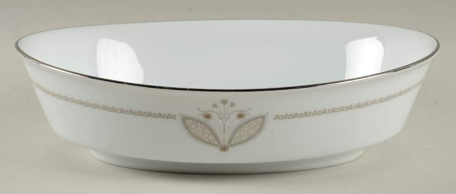 Juliet 9" Oval Vegetable Bowl by Noritake-1