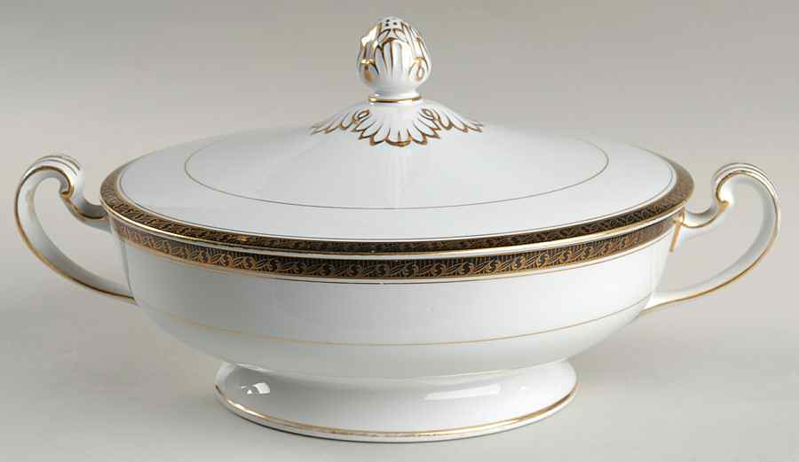 Julie Round Covered Vegetable by Noritake-1