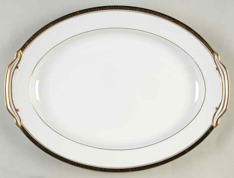 Julie 16" Oval Serving Platter by Noritake-1