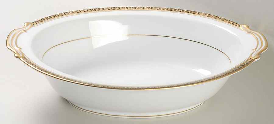 Julie 10" Oval Vegetable Bowl by Noritake-1
